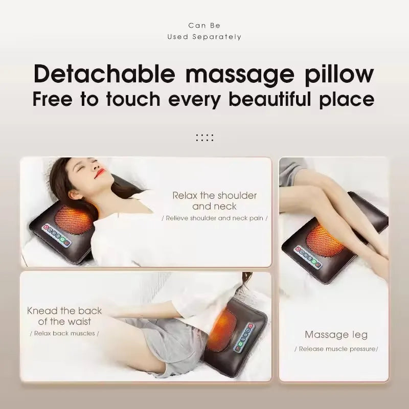Full Body Massage Mattress with Heat & Vibration